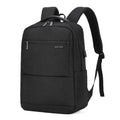 Stocks Laptop Backpack Zipper Letter Waterproof USB Charging Port Simple Luxury Business Custom Logo Travel College Polyester