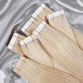 Wholesale Double Drawn Tape in Hair Vendors Color 100% Real Human  Cuticle Aligned Virgin Hair Japanese Tape Hair Extension