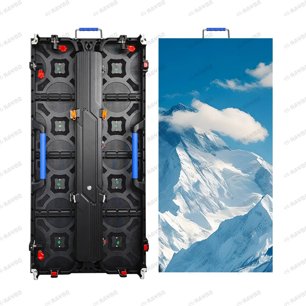 RAYBO Rental HD LED Screen P3.91 P4.81 Flexible Cabinet Seamless Splicing for Outdoor Music Festivals