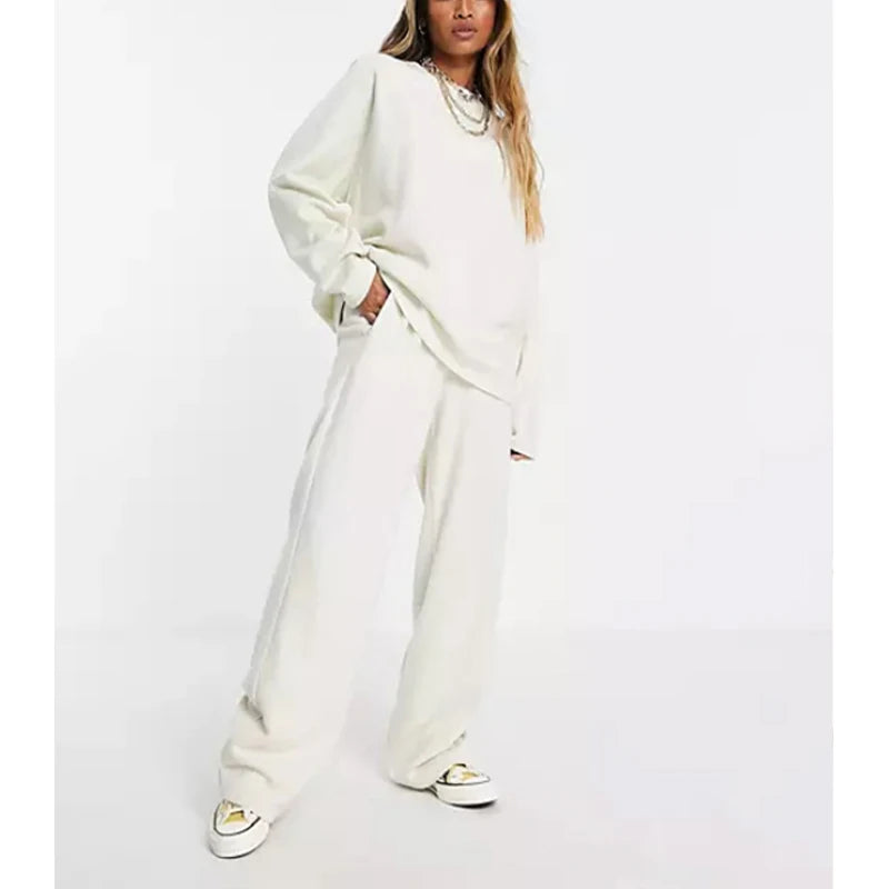 Custom Puff Print Women Clothes Jogger Tracksuit Two Piece Pants Set for Women Sweatsuit Matching Sets Jogging Suits