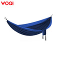 WOQI Extra Large Double Hammock Comfortable Lightweight Parachute Nylon Adults Portable Gear Outdoors Backpacking Survival