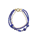 Factory Wholesale Fashion Jewelry Bracelet Onyx Multi-layered Bracelet