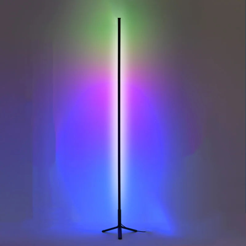 Dropship Modern Shelf RGB Large Floor Standing Lamp Bedroom Living Room Corner Light With APP Remote Control