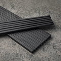 Hot Sale Reusable Japan Black Pps Fiber Glass Alloy Sushi Chop Sticks Japanese Alloy Fiberglass Chopsticks for Sushi