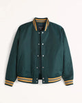 2022 Shirtment Custom Coated Windbreaker Jean Jacket Stand Collar Canvas Fabric for Spring Season