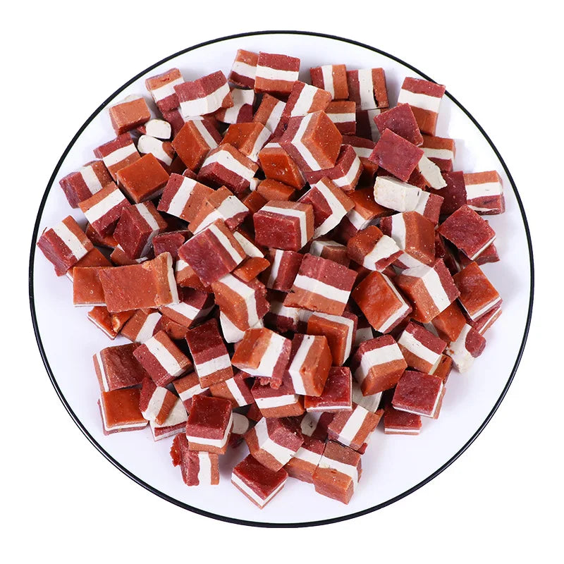 Wholesale Dog Snack Beef Bites Puppy Dog Training Teddy Golden Hair Pet Dog Training Rewards Treats