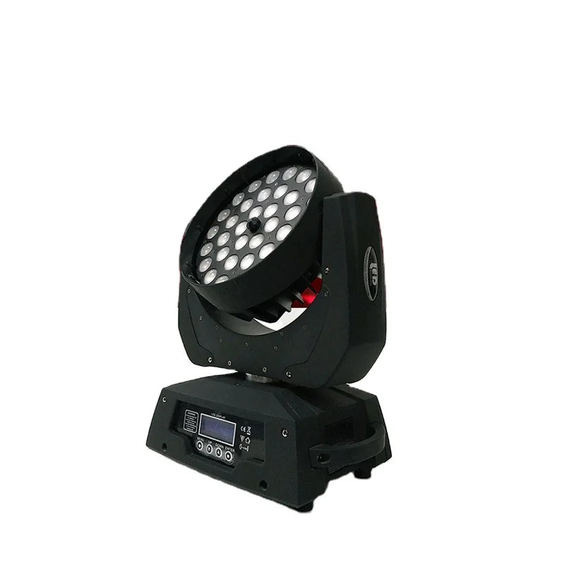 Pro Dj Disco Stage Light 36x18w RGBWA UV 6in1 Zoom Wash Led Moving Lights
