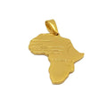 Hiphop Stainless Steel Africa Map Pendant Personality Women Men Egypt Country of South Africa Map Necklace Jewelry