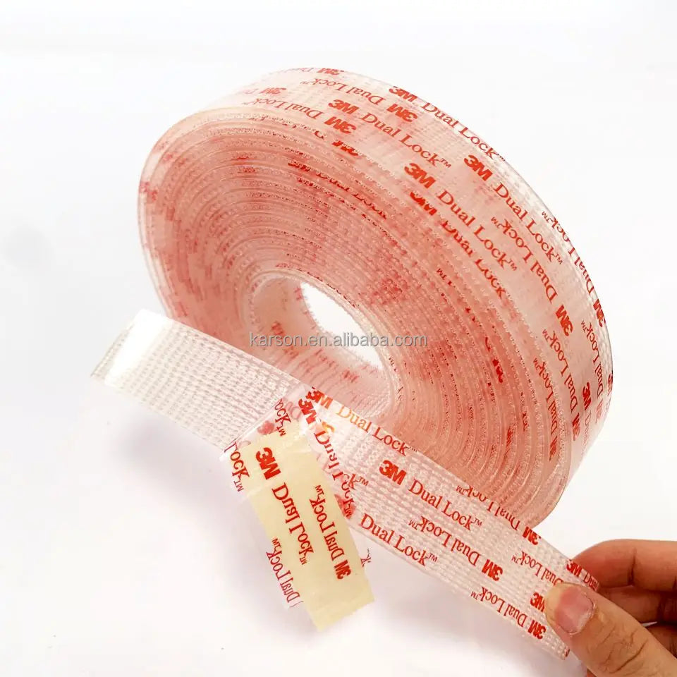 Clear Duallock Tape 250stem 25.4mmx1m Factory Die Cutting 3M Duallock Fastener SJ3560