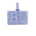 Custom 925 Silver Moissanite BL Hip Hop Pendant Fashionable Charms & Jewelry