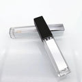 Stock LED Light Custom Flash Lip Gloss Tubes Bottle Large Capacity Packaging Label with Mirror 7ml Private Packaging Design