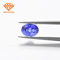 Xingyue Synthetic Gemstones Ruby Different Sizes Oval Lab Grown Sapphire Noble Blue Gems for Jewelry Setting