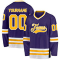 Wholesale Custom Your Design Sublimation Print Embroidery Logo Polyester Team Hockey Jersey