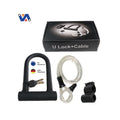 New Image Electric Scooter Accessories Heavy Duty U Lock 16mm Shackle 4ft Length Security Cable U Bolt Lock for Motorbike Lock