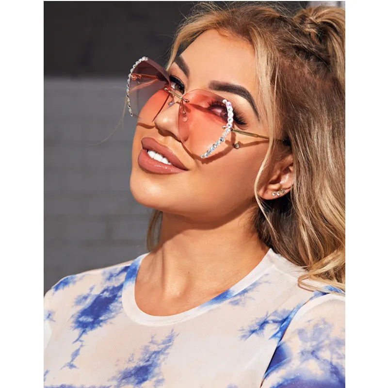 Famous Hot Selling Personal Bling Sunglasses Vintage Sunglasses Women