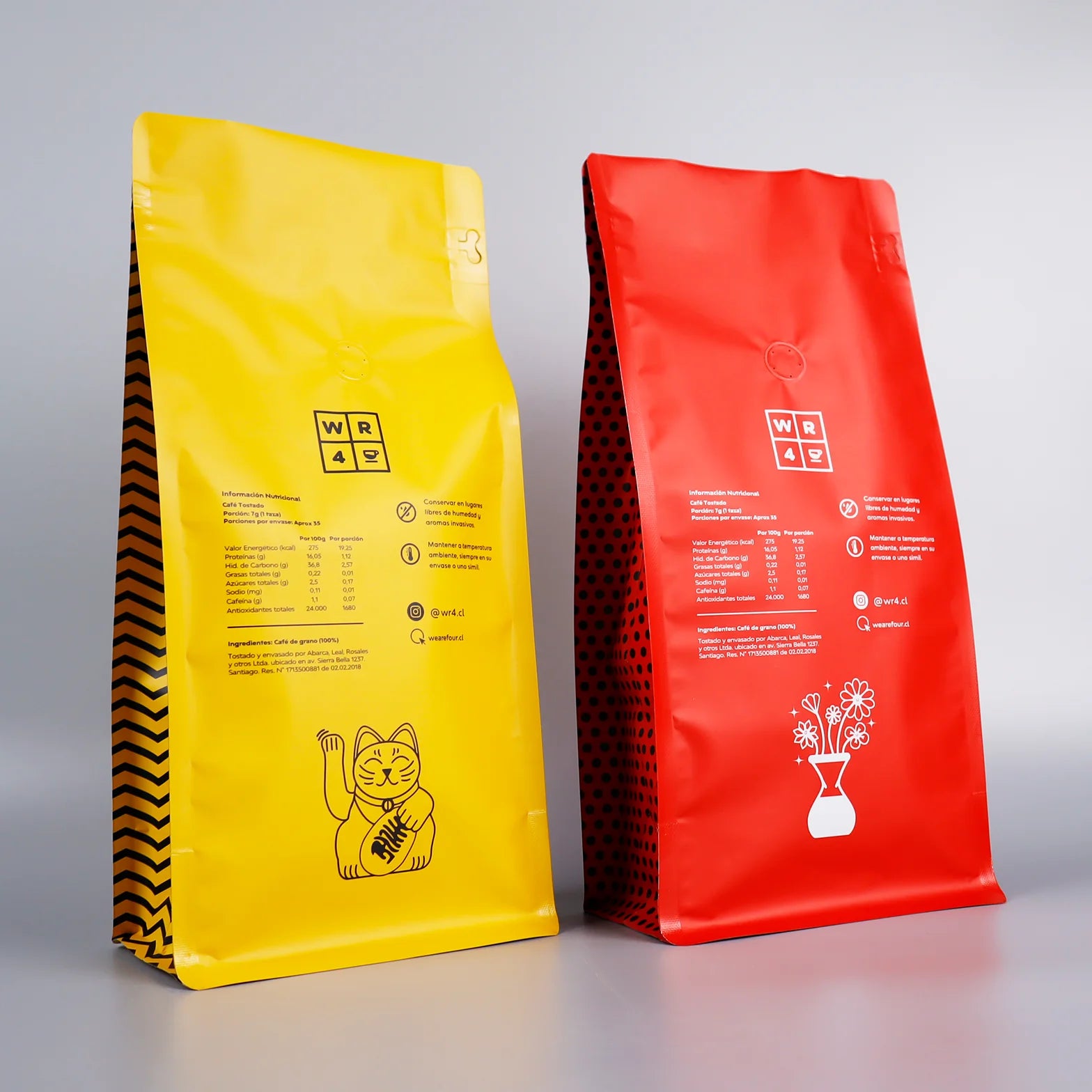 250g 340g 500g 1kg 2.5kg Custom Aluminium Foil Coffee Bean Packaging Snack Food Mylar Bag With Valve and Zipper