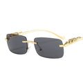 Hot Selling Nen Fashion Metal Women Sunglasses UV400 Rimless Designer Sun Glasses Popular Promotion