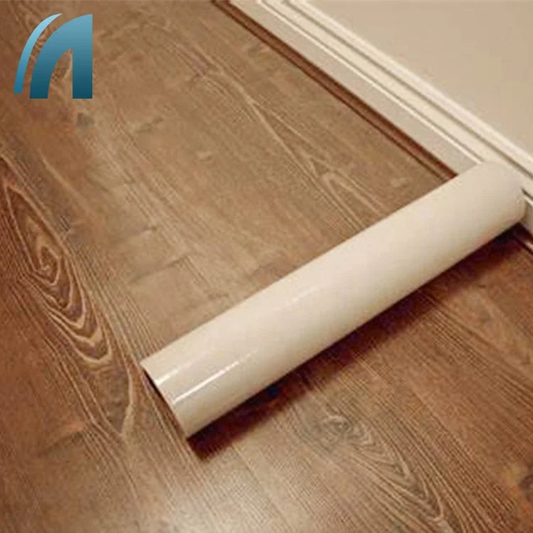 Wholesale Soft Moisture Proof Blow Molding Temporary Adhesive Printable Clear Transparent PE Plastic Floor Protection Film