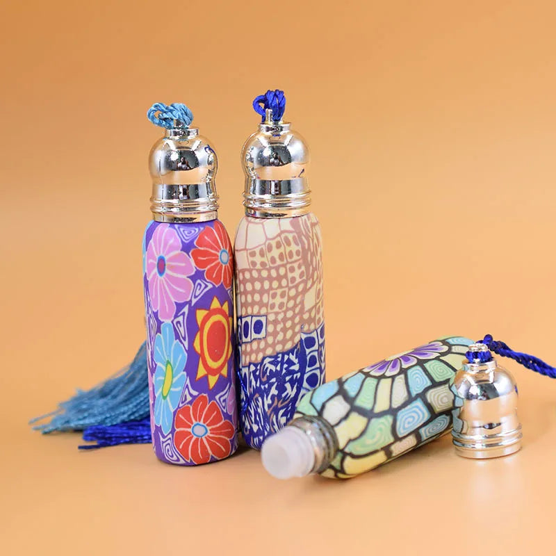 Manufacturers Wholesale Cosmetics Roller Bottle Ceramic Bottle 10ml 12ml in Stock