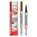 Microblading Eyebrow Enhancer with Double Head Contour Fill and Tinted Gel Waterproof Eyebrow Pencil Brush