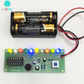 Sound Control Flashing LED Music Colorful Light Lamp Controller Electronic DIY Kits Production Training Gift Voice Control