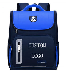 BUEHLEE Manufacturer's Trendy Customized Schoolbag Large Capacity Polyester Nylon Light Boys Girls Print Design School Bag