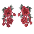 Flower Fatch Factory Garment Accessory Eco-Friendly Chenille Embroidery Patch Sew on Iron Patch New Design