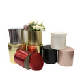 Stock (custom Accepted) Metal Paper Round Set 3 Hold Bucket Round Flower Gift Box Flower Box Round Packaging Box