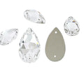 Dongzhou Waterdrop Shaped Sew on Crystal Flatback Glass Rhinestones Wholesale Bulk Crystal Beads Garment Diy Accessories