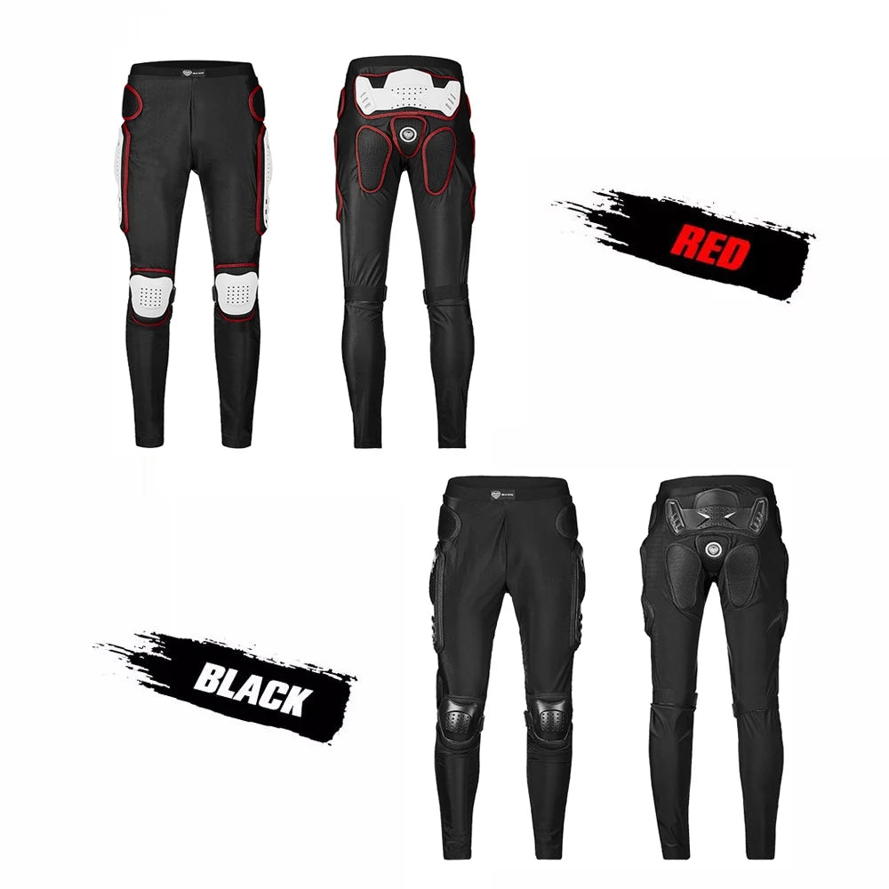 Man Off Road PE Shell Pants Motorcycle Riding Protection Equipment Horse Riding Breathable Quick Dry Armor Pants