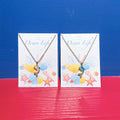 New Cat's Eye Blue Dolphin Necklace Female Niche High-grade Stainless Steel Pendant