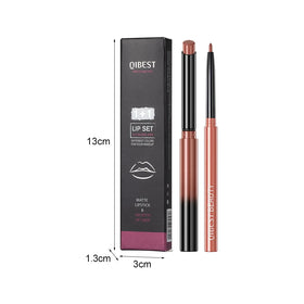 Best Selling Plump and Shiny Long Lasting Waterproof Natural Slender Beauty Makeup Matte Lip Set Lip Liner