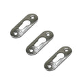 16X42mm Thick Metal Flat Nickel Plated Picture Frame Hanger Hook with Export Box for Photo Mirror Clock Decor