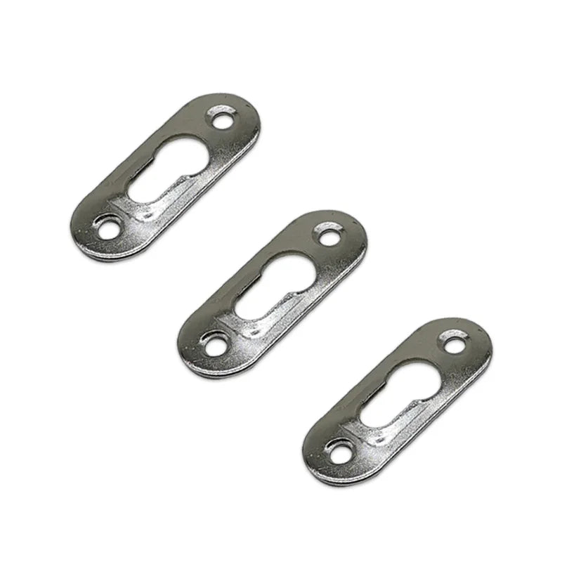 16X42mm Thick Metal Flat Nickel Plated Picture Frame Hanger Hook with Export Box for Photo Mirror Clock Decor