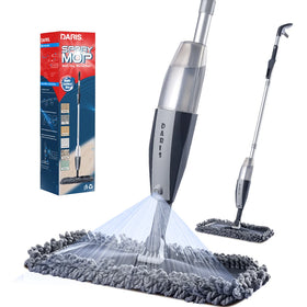 Hand Spray Mop Floor House Cleaning Tools Mop for Wash Floor Lazy Flat Floor Cleaner Mop With Replacement Microfiber Pads
