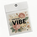 Wholesale Custom Eco-Friendly Recycled Paper Luxury  Printed Hang Tag Labels for Clothing Premium for Garments