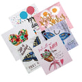 Handmade R-KPXL004-007 Diamond Embroidery Postcard Greeting Cards Birthday Card Gifts Unique Diamond Painting Design