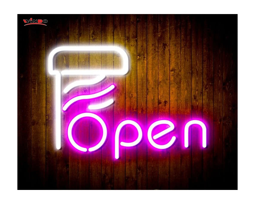 Wholesale Led logo Light Happy Birthday Neon Sign Custom Made Wedding Dropshipping Neon Sign for Bedroom Party Home Decor