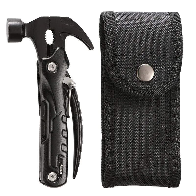 Multi-Functional Stainless Steel Hammer for Outdoor Camping Window Breaking and Emergency Tool Set DIY Grade OEM Customizable