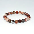 Wholesale 6/8/10mm Natural Russia Agate Bracelet for Women Men