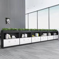 Storage Cabinet Furniture Wooden Book Shelf Display Open Shelf Filing Planter Wood File Cabinet Office Furniture