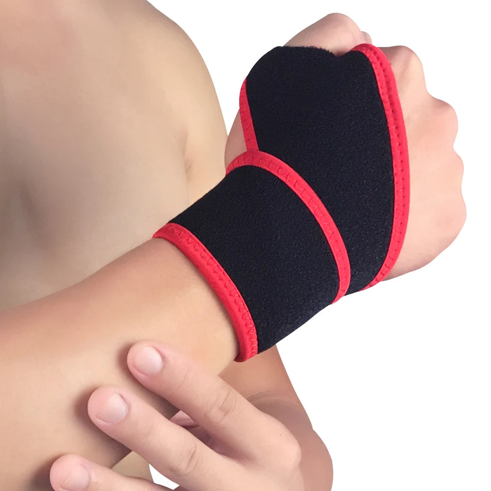Custom Gym Fitness Bodybuilding Durable Gymnastics Bowling Wrist Straps Bracers Supports Compression Band Wrapped for Workout