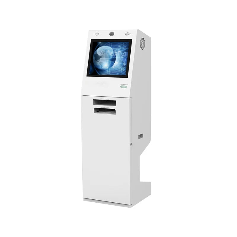 Document Scanner A4 Paper Printer 19 Inch LCD Touch Screen Kiosk Android PCAll in One Information Checking Kiosk