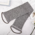 Grey Charcoal Body Exfoliating Belt Set Soap Bar Bath Belts Body Back Scrubber Bath Mitti