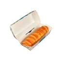 Hot Selling Disposable Eco Friendly Recycled Materials Food Grade Paper Hot Dog Tray Box with Matt Lamination for Sushi