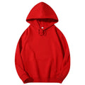 2026 Hot Selling Men's Plus Size French Terry Eco-Friendly Breathable Hoodies 260g Cotton Material Multiple Solid Colors Hooded