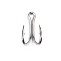 Hot sell Extra Strong sturdy Stainless Steel  Short Open Shank  Double Hook  Sharp saltwater fishing Hooks size 9#-1# 1/0-4/0