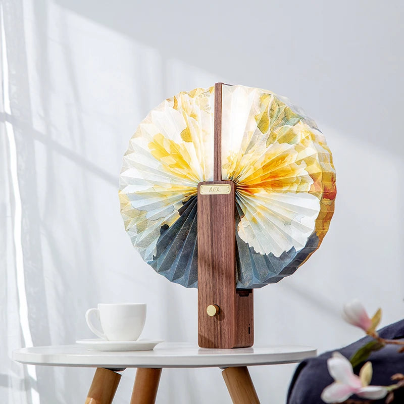 Manufacturing New Creative Functional Stylish Portable 3d Lamp Paper Table Lamp Indoor Lighting Gift Decoration Led Spotlight