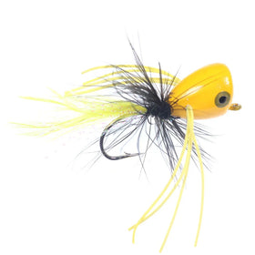 Newbility Artificial Mayfly Fly Fishing Bass Poppers Flies Lures Kit