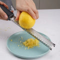 Multipurpose Stainless Steel Cheese Grater Citrus Lemon Zester With Handle For Parmesan Vegetable Kitchen Top Grade Gadgets